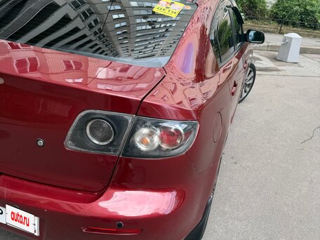 2008 Mazda 3 I (BK) Рестайлинг, красный, 490000 рублей, вид 5