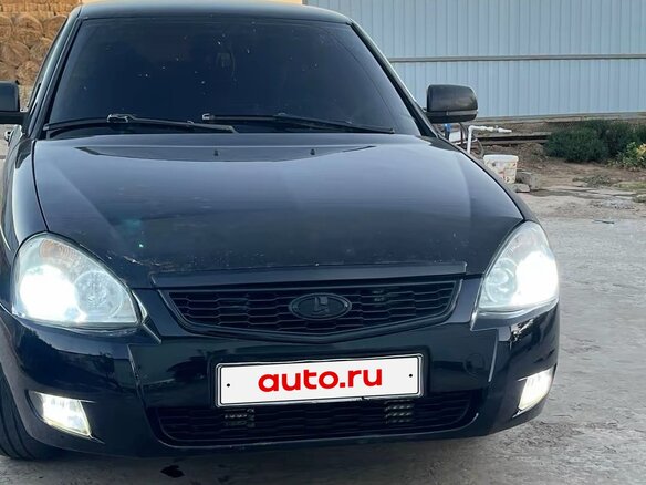 2008 Lada (ВАЗ) Priora I, зелёный, 250000 рублей - вид 5