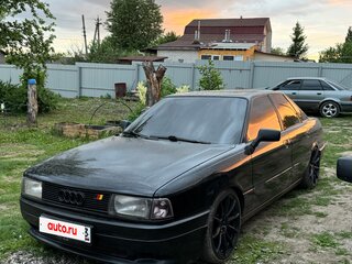 1991 Audi 80 IV (B3), чёрный, 200000 рублей, вид 1
