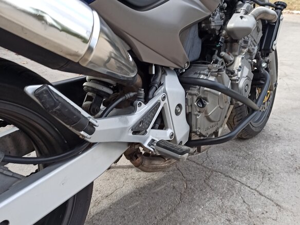2003 Honda CB 600F Hornet, синий, 350000 рублей - вид 11