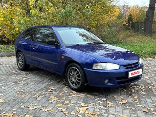 1998 Mitsubishi Colt V (CJ), синий, 160000 рублей, вид 1