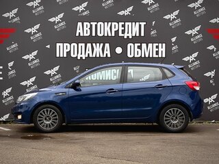 2016 Kia Rio III Рестайлинг, синий, 895000 рублей, вид 4