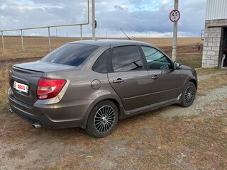 2019 Lada (ВАЗ) Granta I Рестайлинг, коричневый, 499000 рублей, вид 4