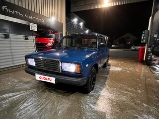 2004 Lada (ВАЗ) 2107, синий, 65000 рублей, вид 3