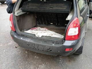2010 Lada (ВАЗ) Kalina I, чёрный, 150000 рублей, вид 5