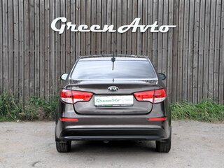 2017 Kia Rio III Рестайлинг, коричневый, 990000 рублей, вид 4