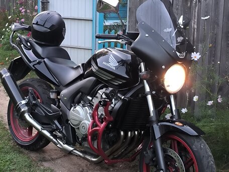 2008 Honda CBF 600, чёрный, 540000 рублей, вид 1