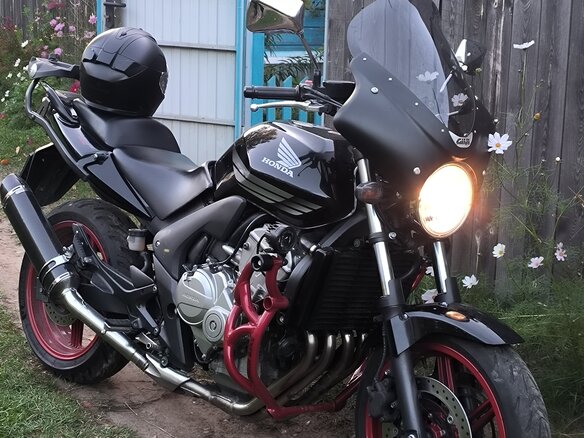 2008 Honda CBF 600, чёрный, 540000 рублей