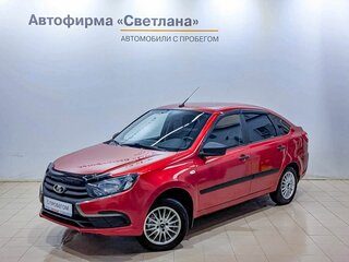 2019 Lada (ВАЗ) Granta I Рестайлинг, красный, 529000 рублей, вид 1