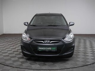 2011 Hyundai Solaris I, чёрный, 599000 рублей, вид 2