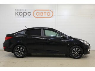 2016 Hyundai Solaris I Рестайлинг, чёрный, 827000 рублей, вид 4