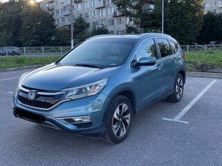 2016 Honda CR-V IV Рестайлинг, голубой, 1680000 рублей, вид 1