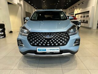 2024 Chery Tiggo 4 Pro I Рестайлинг, синий, 1620000 рублей, вид 2