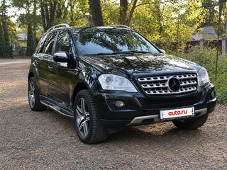 2008 Mercedes-Benz M-Класс 350 II (W164) Рестайлинг, чёрный, 1100000 рублей, вид 2
