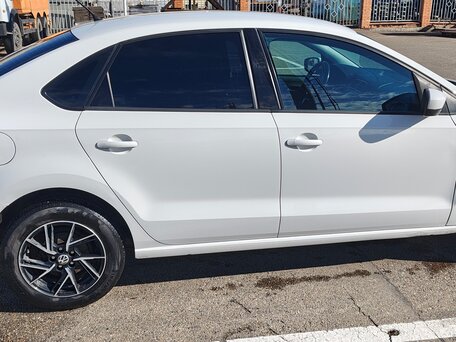 2012 Volkswagen Polo V, белый, 645000 рублей, вид 5