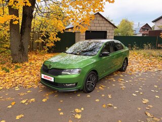 2018 Skoda Rapid I Рестайлинг, зелёный, 1450000 рублей, вид 1