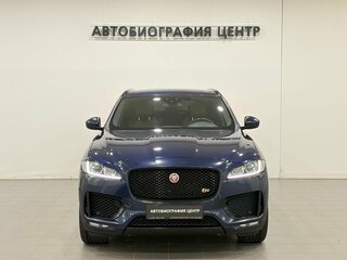 2017 Jaguar F-Pace I, синий, 2690000 рублей, вид 2