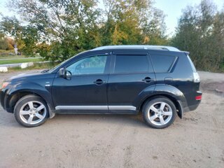 2007 Mitsubishi Outlander II, чёрный, 1600000 рублей, вид 4