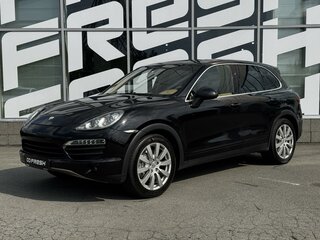 2010 Porsche Cayenne S II (958), чёрный, 1940000 рублей, вид 2