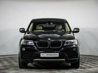 2012 BMW X3 28i xDrive II (F25), чёрный, 1285000 рублей, вид 2
