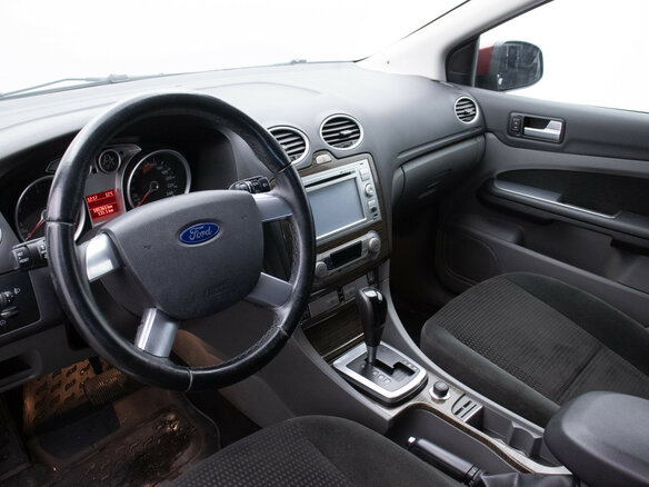 2008 Ford Focus II Рестайлинг, красный, 669000 рублей - вид 8