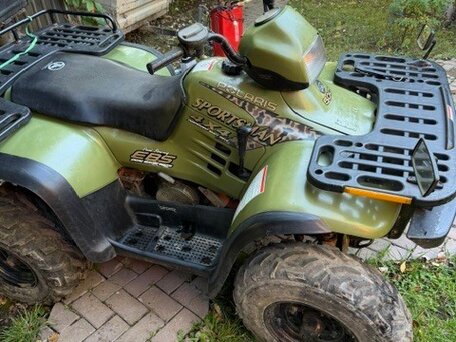 1999 Polaris Sportsman 500, зелёный, 400000 рублей, вид 4
