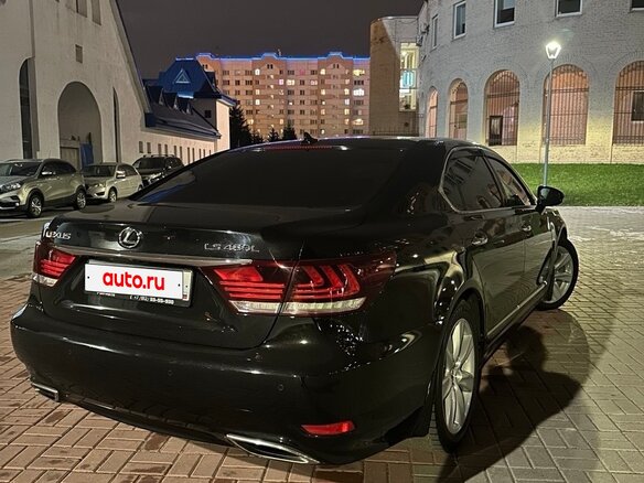 2012 Lexus LS Long 460 L IV Рестайлинг 2, чёрный, 2600000 рублей - вид 7