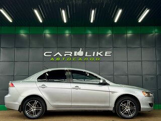 2010 Mitsubishi Lancer X, серебристый, 499000 рублей, вид 4