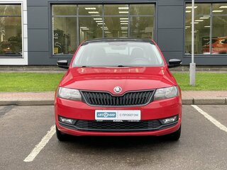 2017 Skoda Rapid I Рестайлинг, красный, 1150000 рублей, вид 2