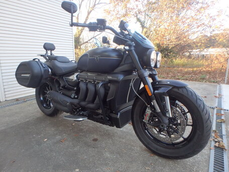 2024 Triumph Rocket III, чёрный, 2800000 рублей, вид 1
