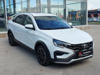 2023 Lada (ВАЗ) Vesta Cross I Рестайлинг (NG), белый, 1169000 рублей, вид 4