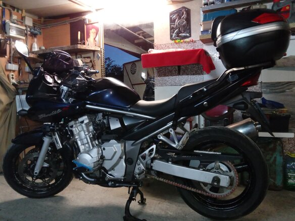 2009 Suzuki Bandit GSF 650, синий, 610000 рублей