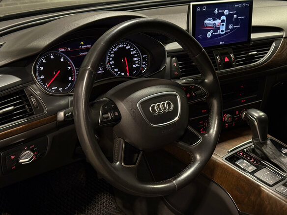 2015 Audi A6 IV (C7) Рестайлинг, чёрный, 1960000 рублей - вид 8