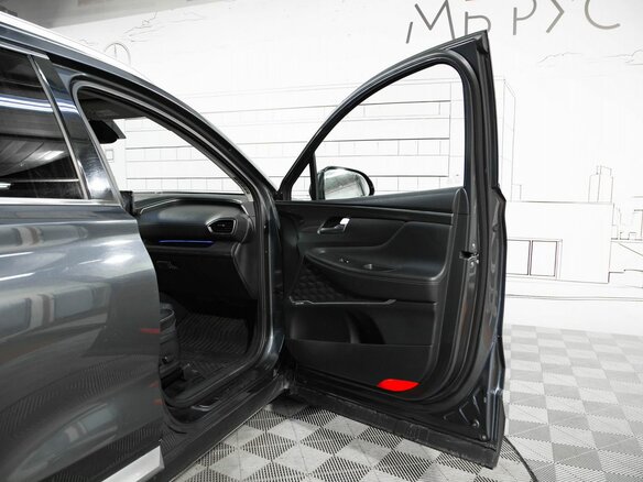 2021 Hyundai Santa Fe IV Рестайлинг, синий, 3589000 рублей - вид 29