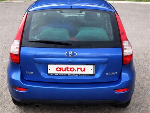 2015 Lada (ВАЗ) Kalina II, синий, 375000 рублей - вид 5