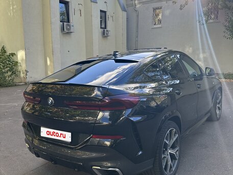 2020 BMW X6 30d III (G06), чёрный, 7300000 рублей, вид 4