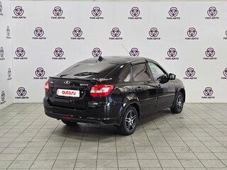 2014 Lada (ВАЗ) Granta I, чёрный, 381000 рублей, вид 5