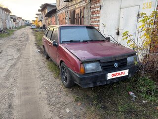 1996 Lada (ВАЗ) 21093i, пурпурный, 35000 рублей, вид 2