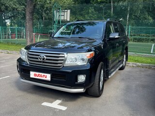 2012 Toyota Land Cruiser 200 Series Рестайлинг 1, чёрный, 3400000 рублей, вид 4