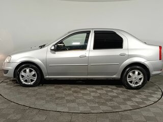2012 Renault Logan I Рестайлинг, серебристый, 635000 рублей, вид 4