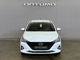 2020 Hyundai Solaris II Рестайлинг, белый, 1397000 рублей, вид 2