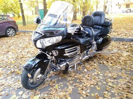2008 Honda GL 1800 Gold Wing, чёрный, 1500000 рублей, вид 2