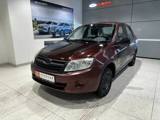 2012 Lada (ВАЗ) Granta I, красный, 220000 рублей, вид 2