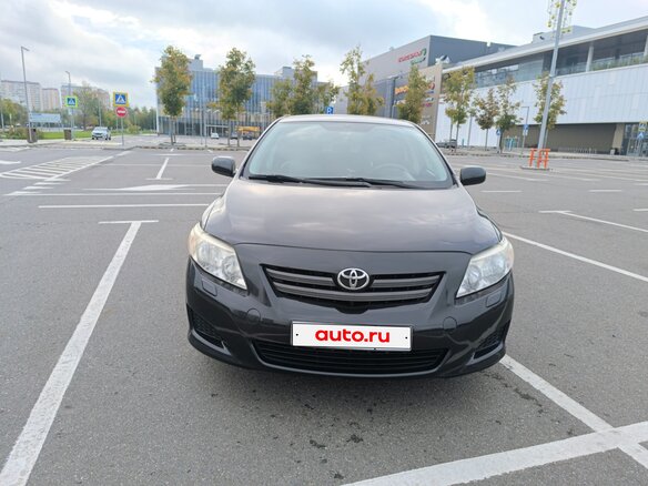 2008 Toyota Corolla X (E140, E150), чёрный, 950000 рублей - вид 3