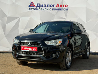 2014 Mitsubishi ASX I Рестайлинг, чёрный, 1060000 рублей, вид 1