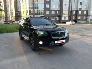 2011 Hyundai Santa Fe II Рестайлинг, чёрный, 1166000 рублей, вид 3