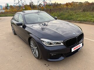 2015 BMW 7 серии Long 730Ld xDrive VI (G11/G12), синий, 3590000 рублей, вид 1