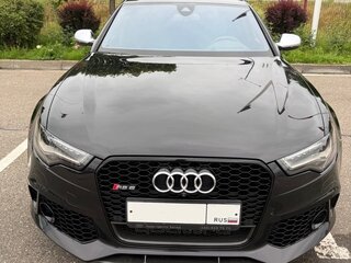 2014 Audi RS 6 III (C7) Рестайлинг, чёрный, 5500000 рублей, вид 2