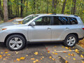 2013 Toyota Highlander II (XU40) Рестайлинг, серебристый - вид 4