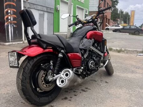 1999 Yamaha V-Max 1200, красный, 500000 рублей, вид 2